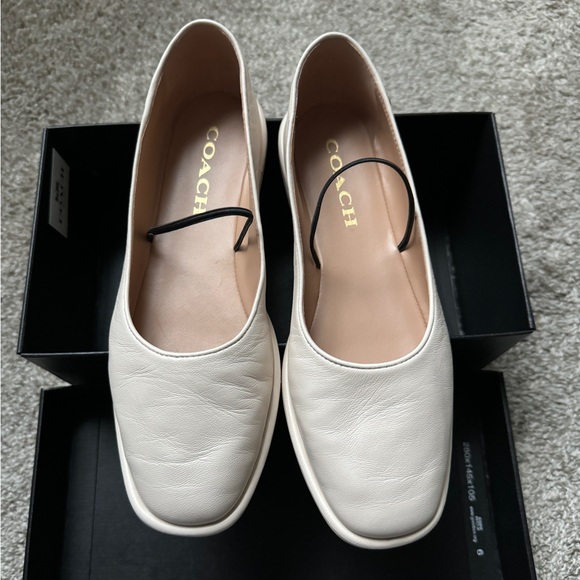 Coach - Emilia Mary Jane - 6.5B - Leather/Chalk - Picture 11 of 11